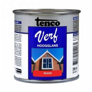 Tenco Tenco Verf Grijs Hoogglans 250 ml