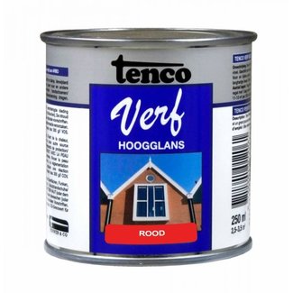 Tenco Tenco Verf Zwart Ral 9005 Hoogglans 250 ml