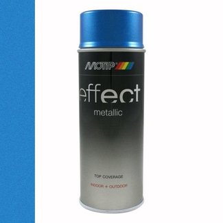 Motip Deco Effect Metallic Blauw 400 ml