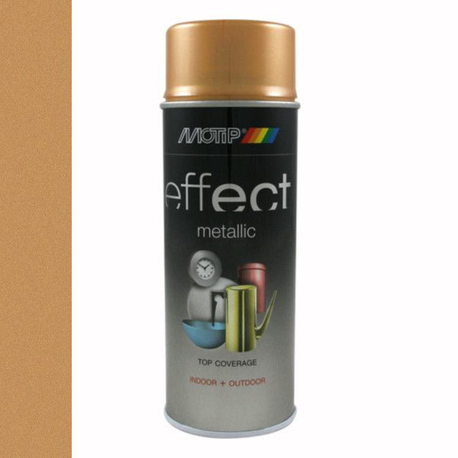 Motip Deco Effect Metallic Antiek Goud 400 ml