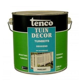Tenco Tuindecor Dekkend Parelwit 2,5 liter