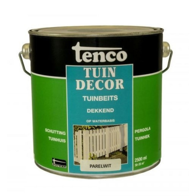 Tenco Tuindecor Dekkend Parelwit 2,5 liter