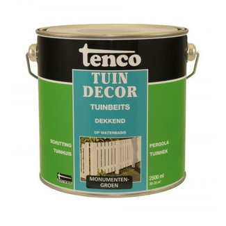Tenco Tuindecor Dekkend Monumentengroen 2,5 liter