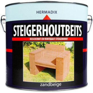 Hermadix Hermadix Steigerhoutbeits Zandbeige 2,5 liter