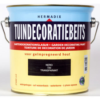 Hermadix Tuindecoratiebeits Transparant Nero 720 2,5 liter