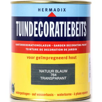 Hermadix Hermadix Tuindecoratiebeits Transparant Natuur Blauw 764 750 ml