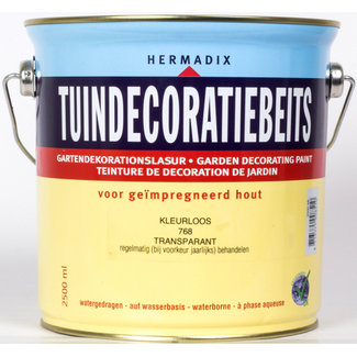 Hermadix Tuindecoratiebeits Transparant Kleurloos 768 2,5 liter