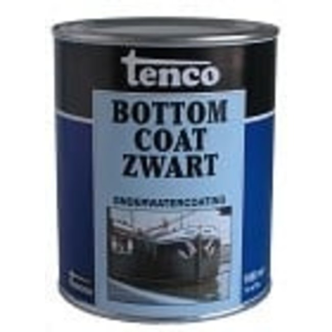 Tenco Tenco Bottomcoat Zwart 5 liter