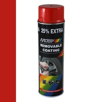 Motip Removable Coating Rood 500 ml