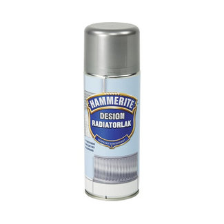 Hammerite Hammerite Design Radiatorlak Silver Metallic Spuitbus 400 ml