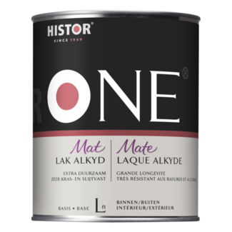 Histor One ONE by Histor Lak Alkyd Mat 1 liter