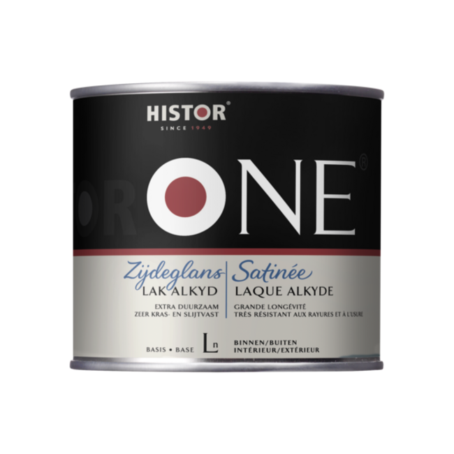 Histor ONE by Histor Lak Alkyd Zijdeglans 0,5 liter