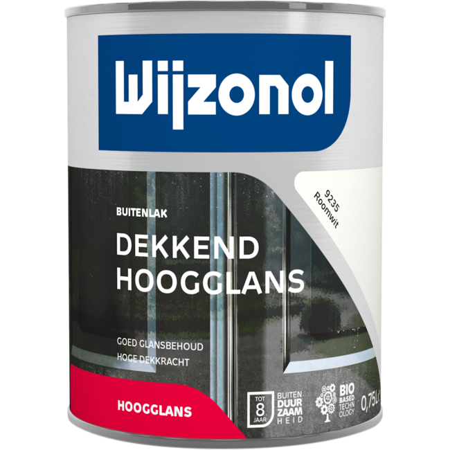 Wijzonol Wijzonol Dekkend Hoogglans Roomwit 9235 750 ml