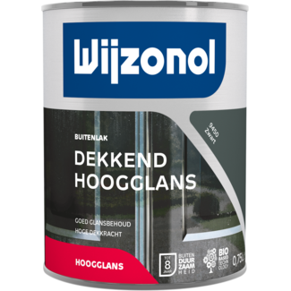 Wijzonol Wijzonol Dekkend Hoogglans Zwart 9450 750 ml