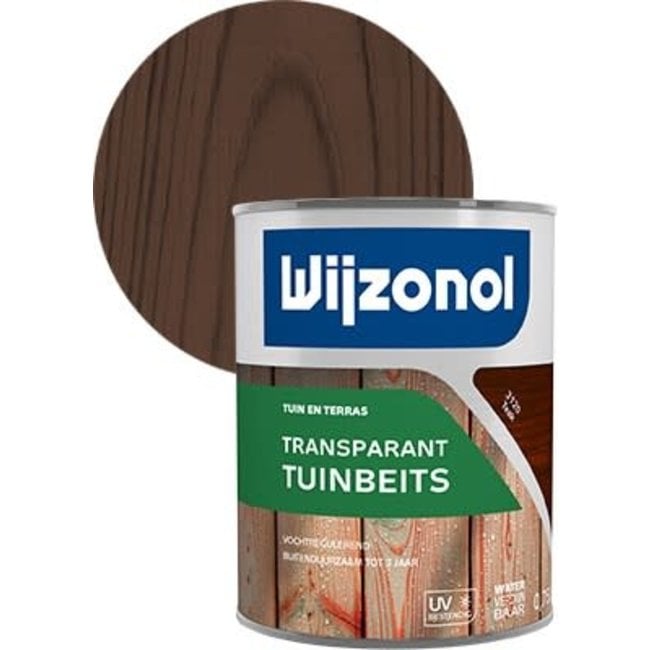 Wijzonol Wijzonol Tuinbeits Transparant Teak 3120 750 ml