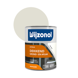 Wijzonol Wijzonol Dekkend Grond- en Aflak Halfglans Ral 9001 750 ml