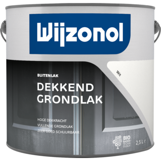 Wijzonol Wijzonol Dekkend Grondlak Wit 2,5 liter