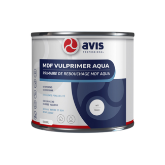 Avis Avis MDF Vulprimer aqua wit 500 ml