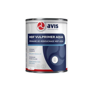 Avis Avis MDF Vulprimer Aqua Wit 1 liter