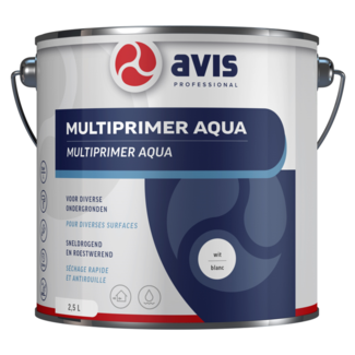 Avis Avis Multiprimer Aqua Wit 2,5 liter