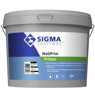 Sigma Sigma WallPrim Primer Wit  10 liter