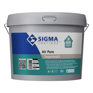 Sigma Sigma Air Pure Supermatt Wit en Lichte Kleuren 10 liter