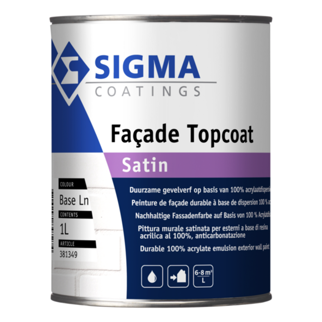 Sigma Sigma Façade Topcoat Satin 1 liter