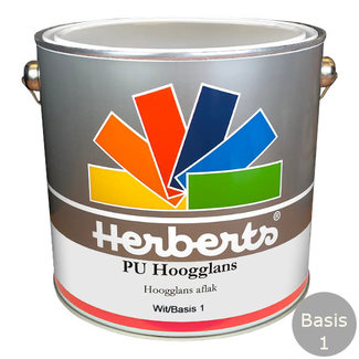 Herberts PU Hoogglans 2,5 liter