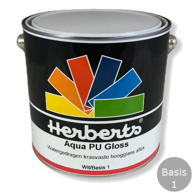 Herberts Prof Aqua PU Gloss 2,5 liter