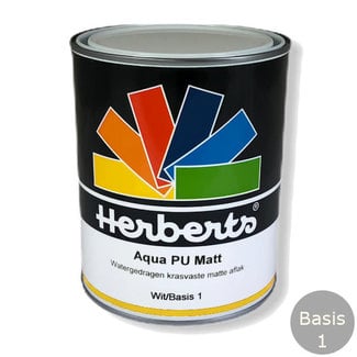 Herberts Prof Aqua PU Matt 1 liter