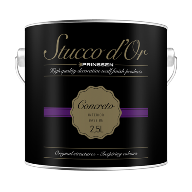 Prinssen Stucco d'Or Concreto - Betonlook 1 liter