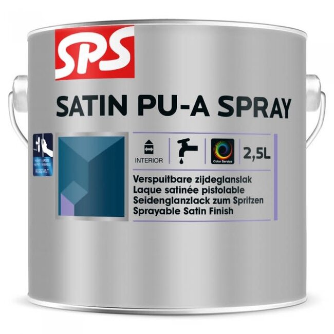 SPS Satin PU-A Spray 2,5 liter