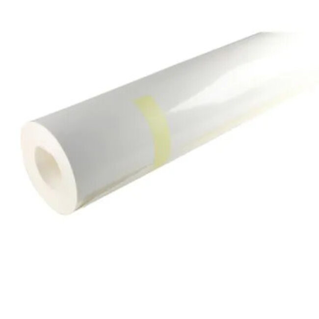 Veba Stucloper 125 cm 60m2 PE gecoat 280gr/M2 wit/wit