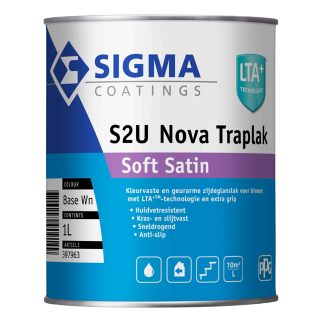 Sigma S2U Nova Traplak Soft Satin 1 liter