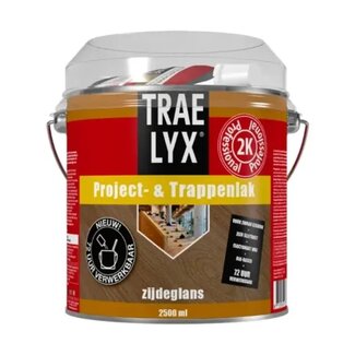 Trae Lyx Project- & Trappenlak Zijdeglans 2,5 liter