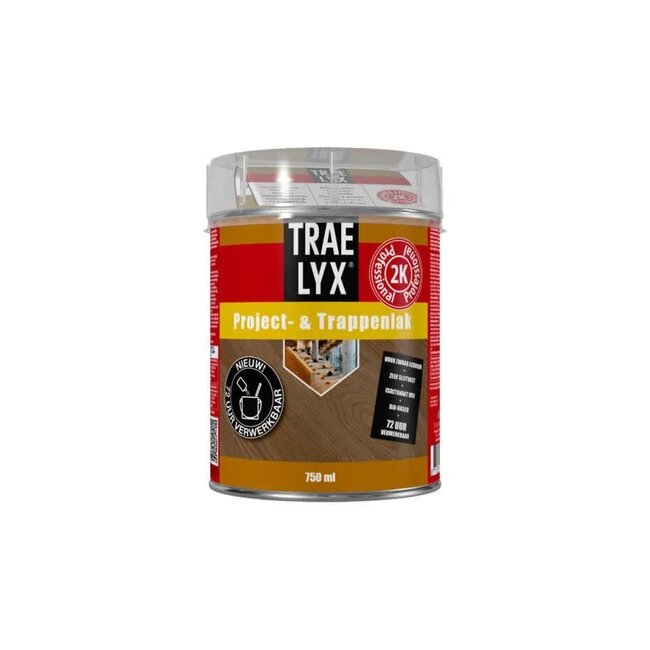 Trae Lyx Project- & Trappenlak Hoogglans 750 ml