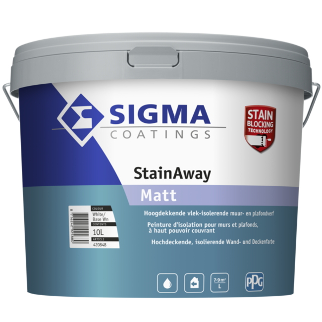 Sigma StainAway Matt 10 liter