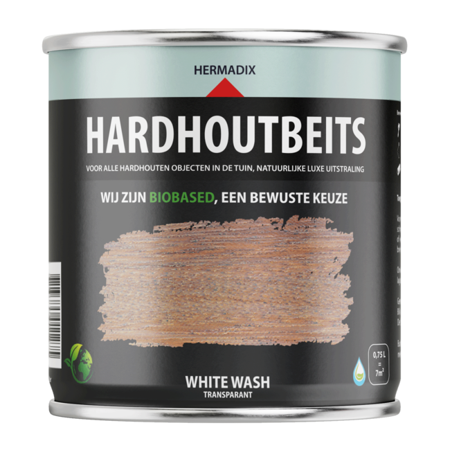 Hermadix Hardhoutbeits White Wash 464 750 ml