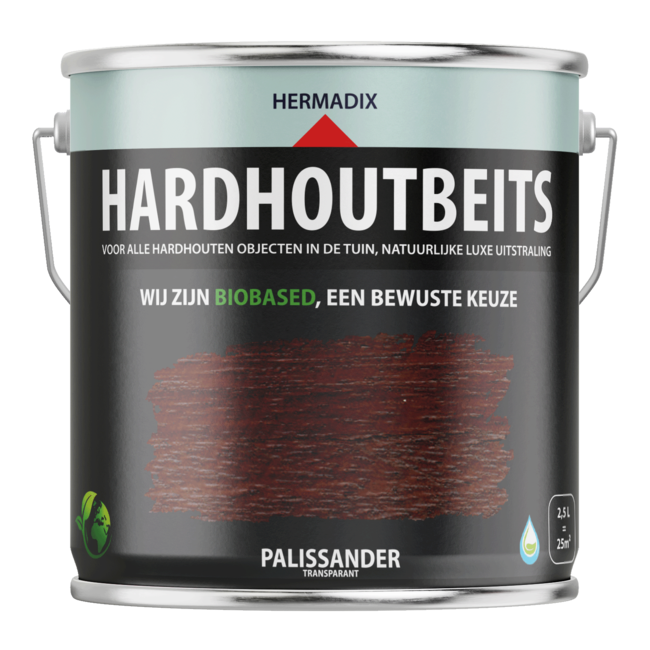 Hermadix Hardhoutbeits Palissander 469 2,5 liter