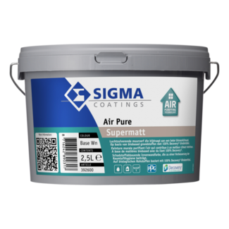 Sigma Air Pure Supermatt 2,5 liter