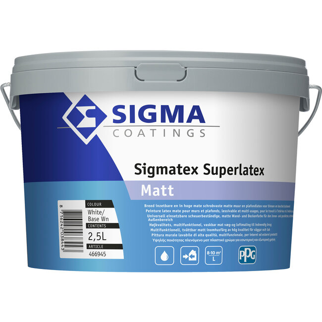 Sigma Sigmatex Superlatex Matt 2,5 liter