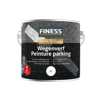 Finess Wegenverf Wit 2,5 liter