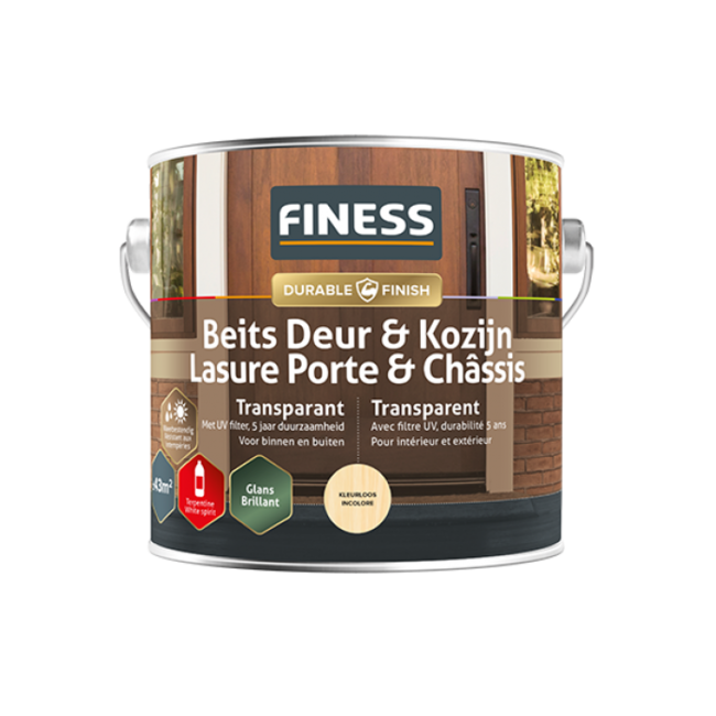 Finess Beits Deur en Kozijn Glans Transparant 750 ml
