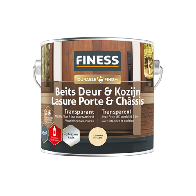 Finess Beits Deur en Kozijn Zijdeglans Transparant 2,5 liter