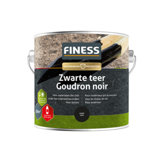 Finess Zwarte Teer 2,5 liter