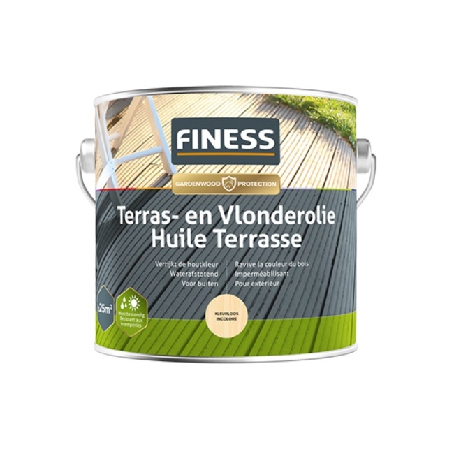 Finess Terras- en Vlonderolie Kleurloos 750 ml