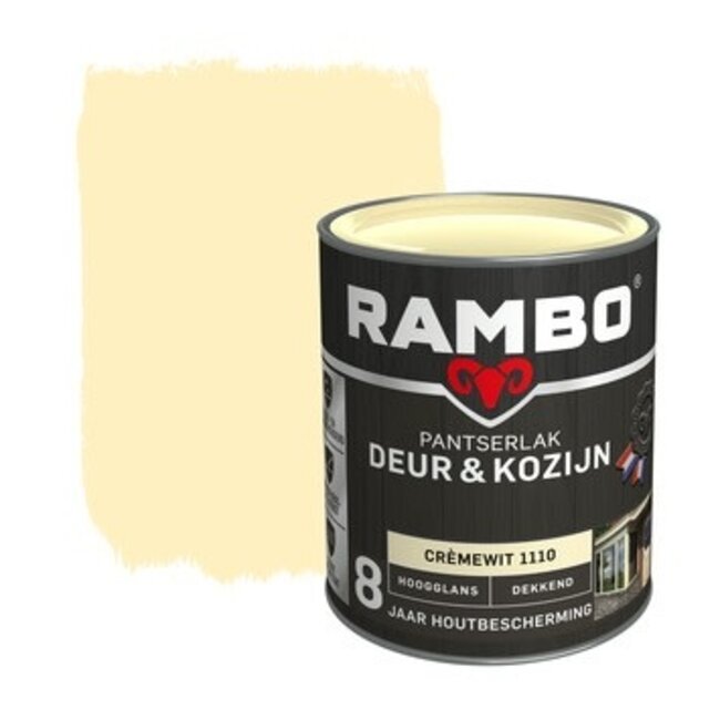 Rambo Pantserlak Deur & Kozijn Hoogglans 750 ml