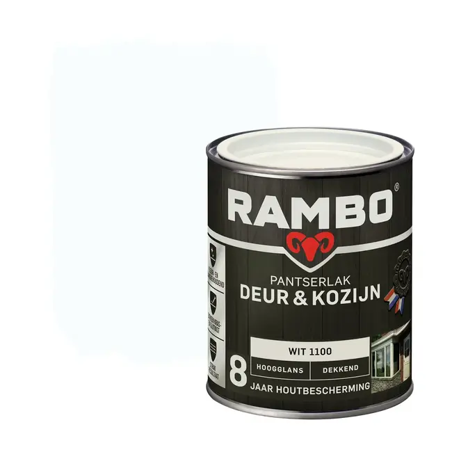 Rambo Pantserlak Deur & Kozijn Hoogglans 750 ml