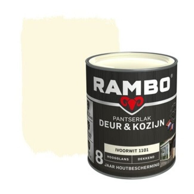 Rambo Pantserlak Deur & Kozijn Hoogglans 750 ml