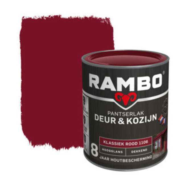 Rambo Pantserlak Deur & Kozijn Hoogglans 750 ml